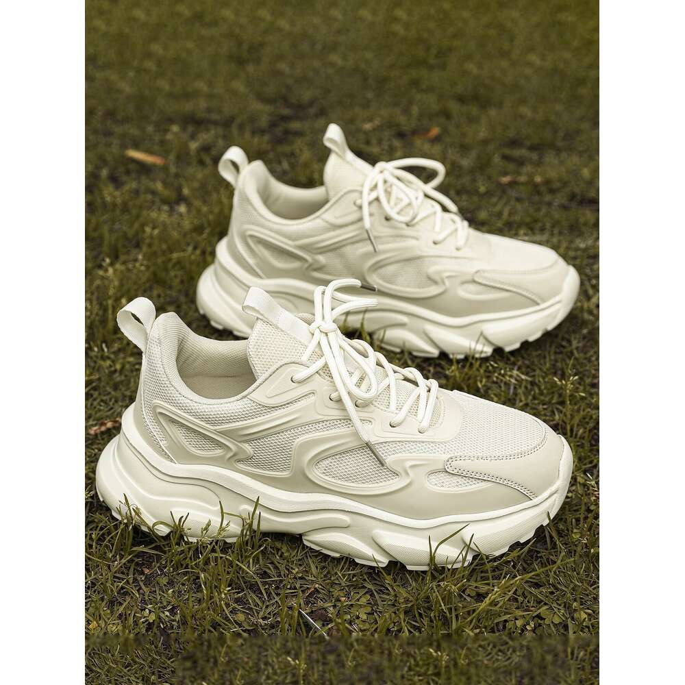 Pre Men S Tied Minimalist Style Breathable Mesh Sneakers Outdoor Sports And Daily Wear With Thick Soles Ddmysaturn