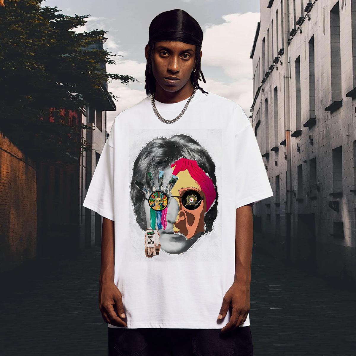 Stylist T Shirt For Man Customized Print Men Tshirts Sport Breathable Crew Neck Loose Fit Top Tees