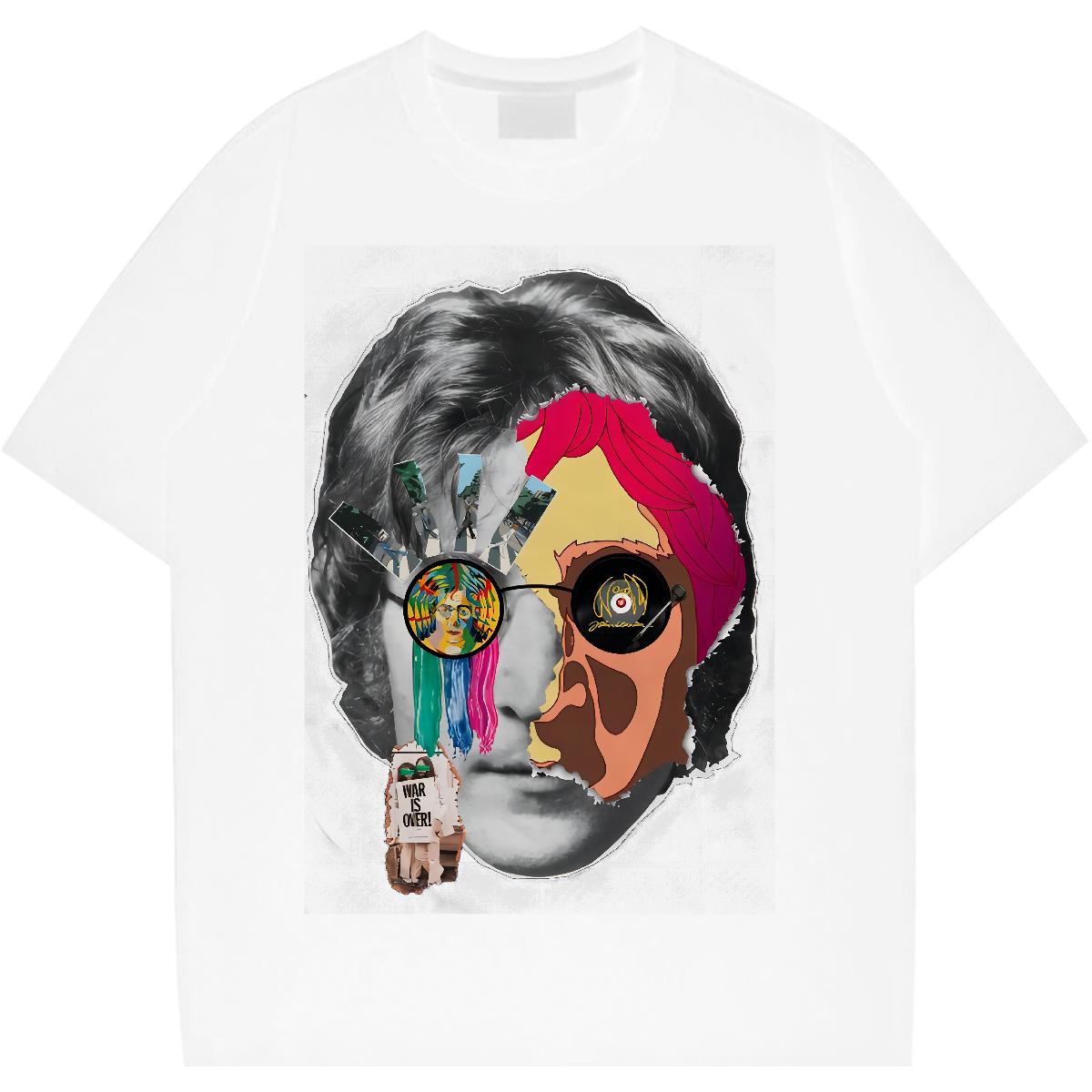 Cool Tshirt for Man Woman Cotton O Neck Short Sleeves Street Mens T Shirts Custom Print Oversized 2024 New Tees