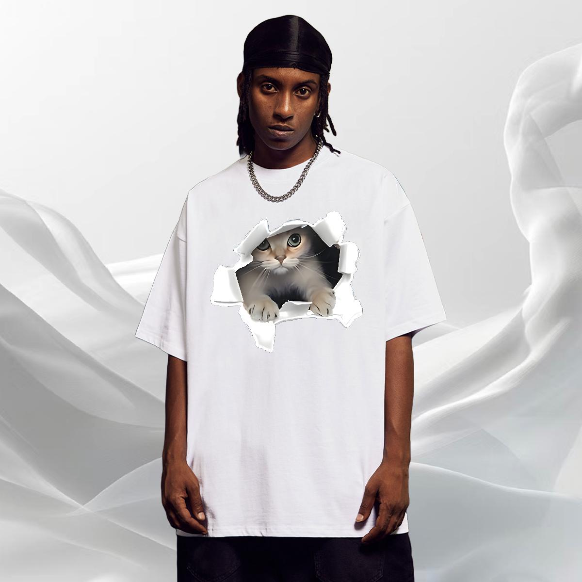 Popular Mens Tshirts Breathable Crew Neck High Street Hip Hop Men T Shirts Graphic Fashion Designer Tees Shirts