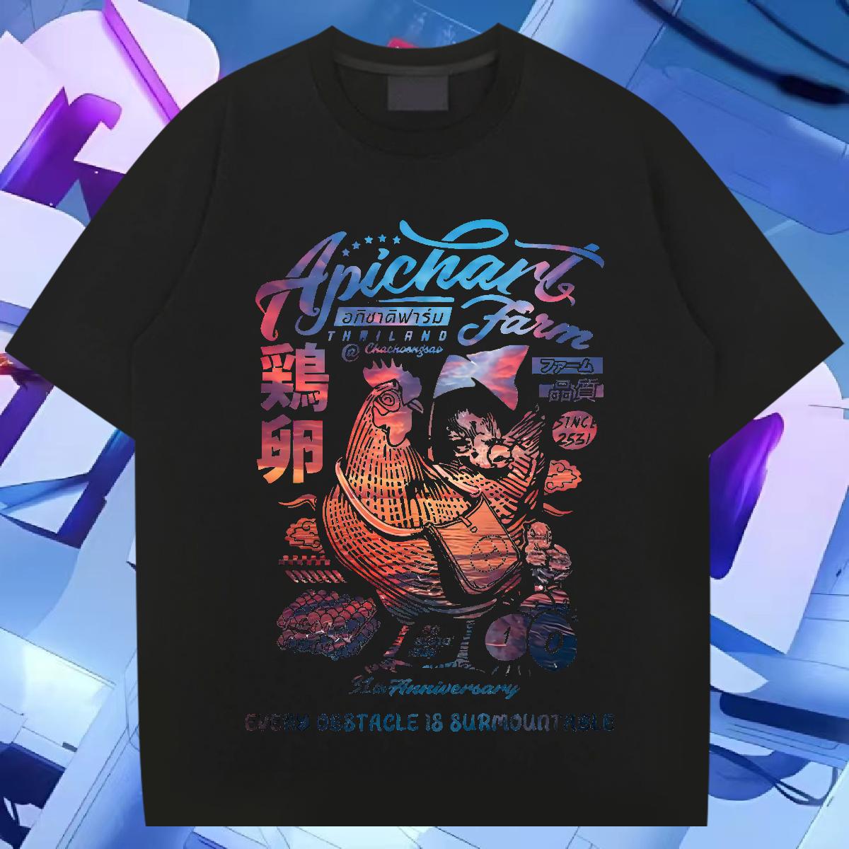 Wholesale Man T Shirts Crew Neck Cotton Street wear Hip Hop Couples T Shirts Skull Comfortable Wear