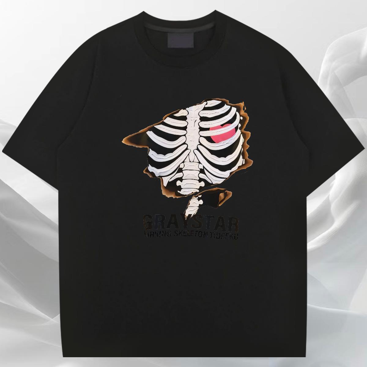 DIY Customized T Shirt For Man Graphic Hip Hop Street Men Tshirts 180g Cotton Soft