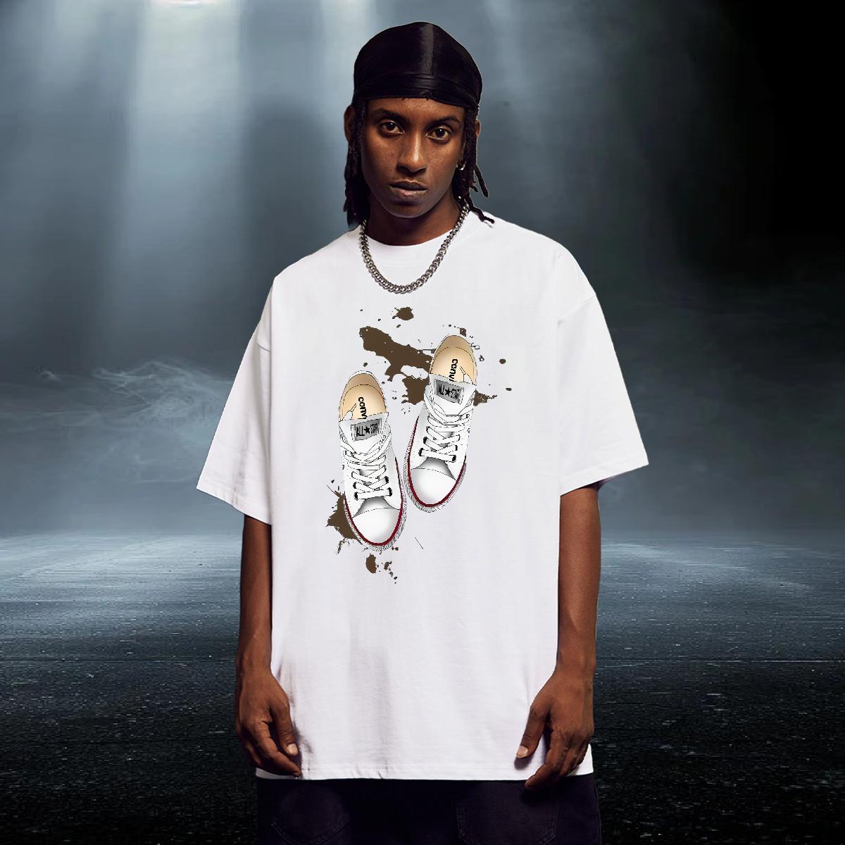 New T Shirt For Man DIY Anime Mens Tshirts Home Outdoor Cotton Breathable Short Sleeve Brand Clothings