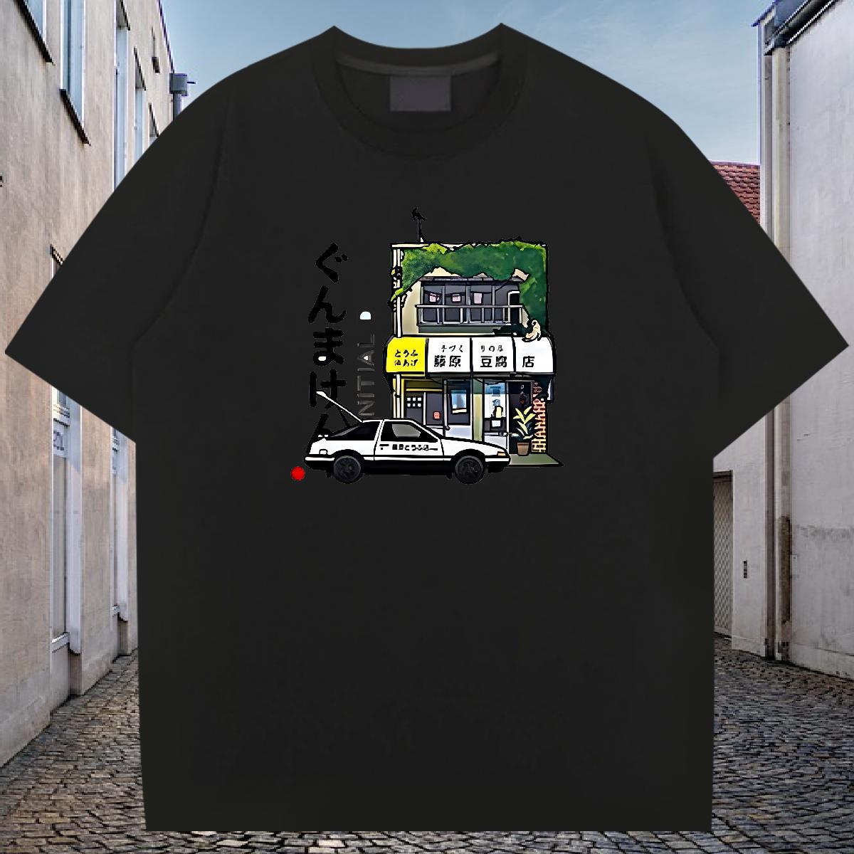 Brand Man T Shirts Custom Couples T Shirts High Street Hip Hop Cotton O Neck Short Sleeves Classic Tops Tees