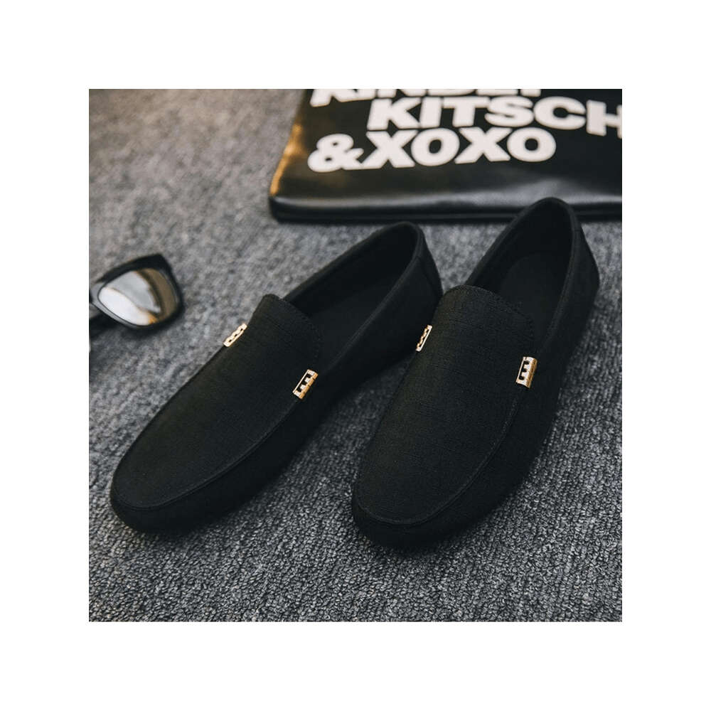 S Pair Men Versatile Slip On Note One Size Smaller Soft Suede Anti Loafers With Buckle Suitable For Casual Work Events Breathable Sporty Elegant Ddmys