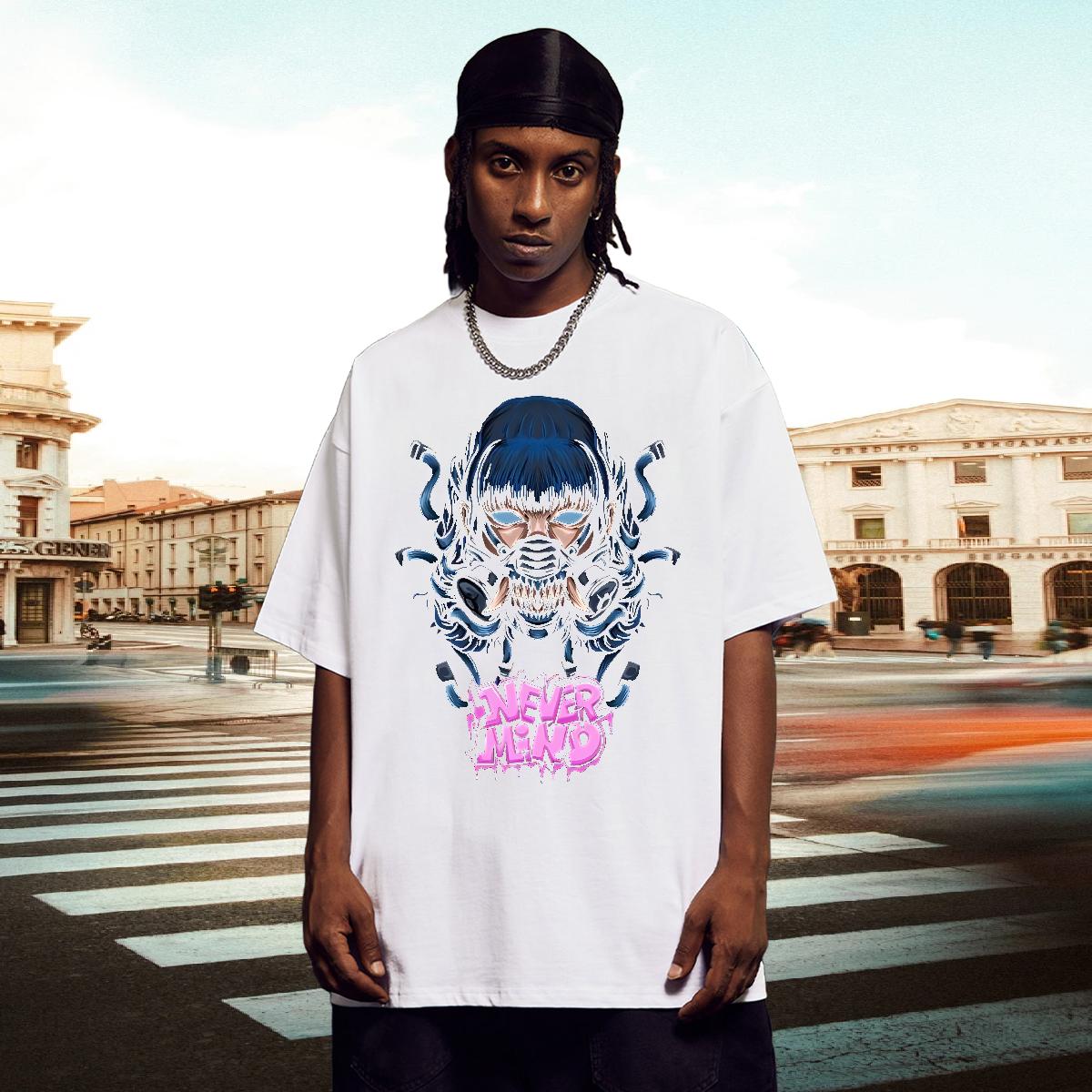 Comfortable Man T Shirts Casual Daily Wear Crew Neck Cotton Couples T Shirts 2024 New White Plus Size Tops