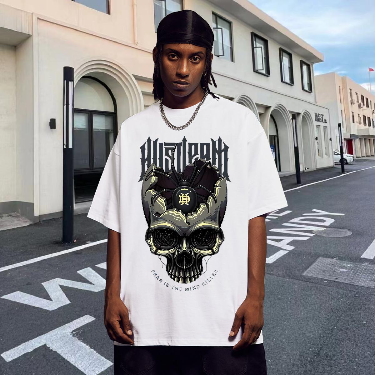 Factory Direct Men T Shirts DIY Logo Spring Summer Men Clothes T-Shirt Cotton Breathable Soft 5A