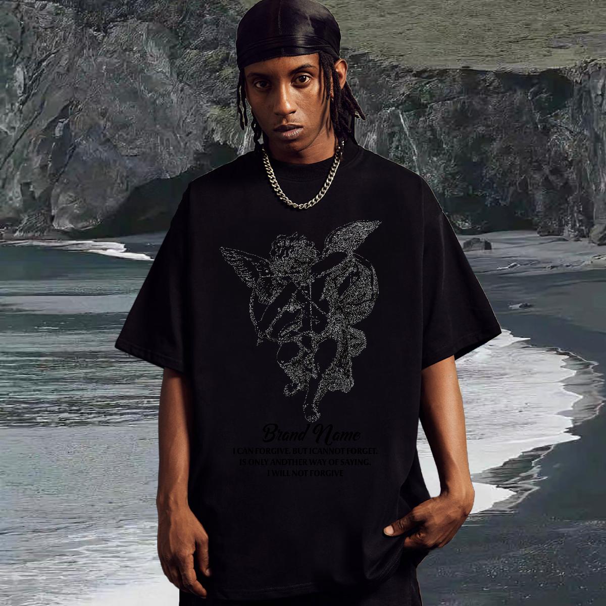 Loose Fit Couples T Shirts Short sleeve Cotton Soft Anime Printing Street Men T Shirts Plus Size Cartoon Fashion New Tops Tees