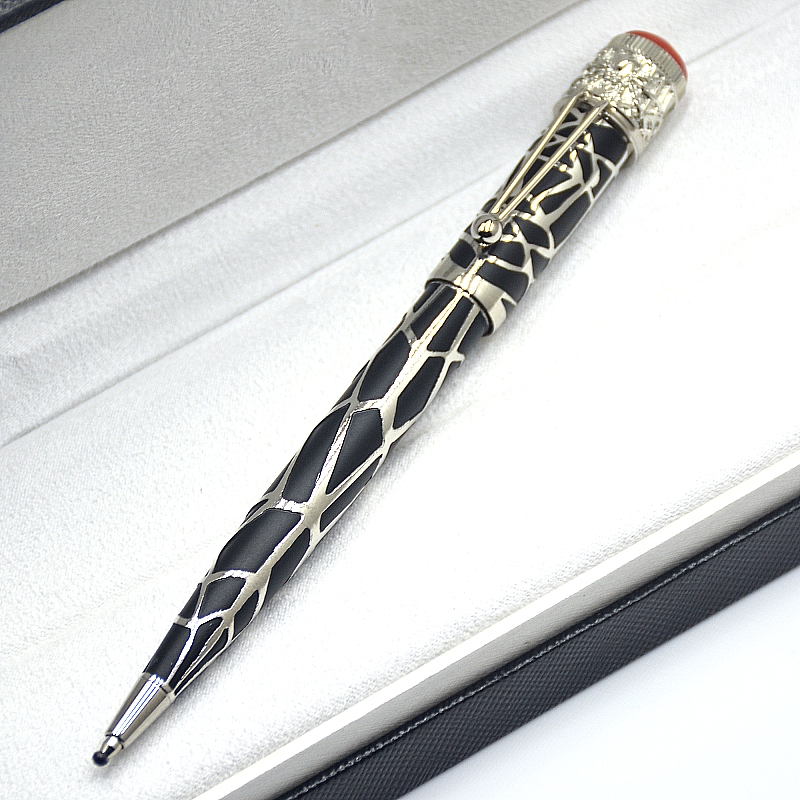 Special Edition Heritage Collection 1912 Spider Rollerball Pen Ballpoint Pen Unique Metal Reliefs Office Writing Ink Fountain Pens