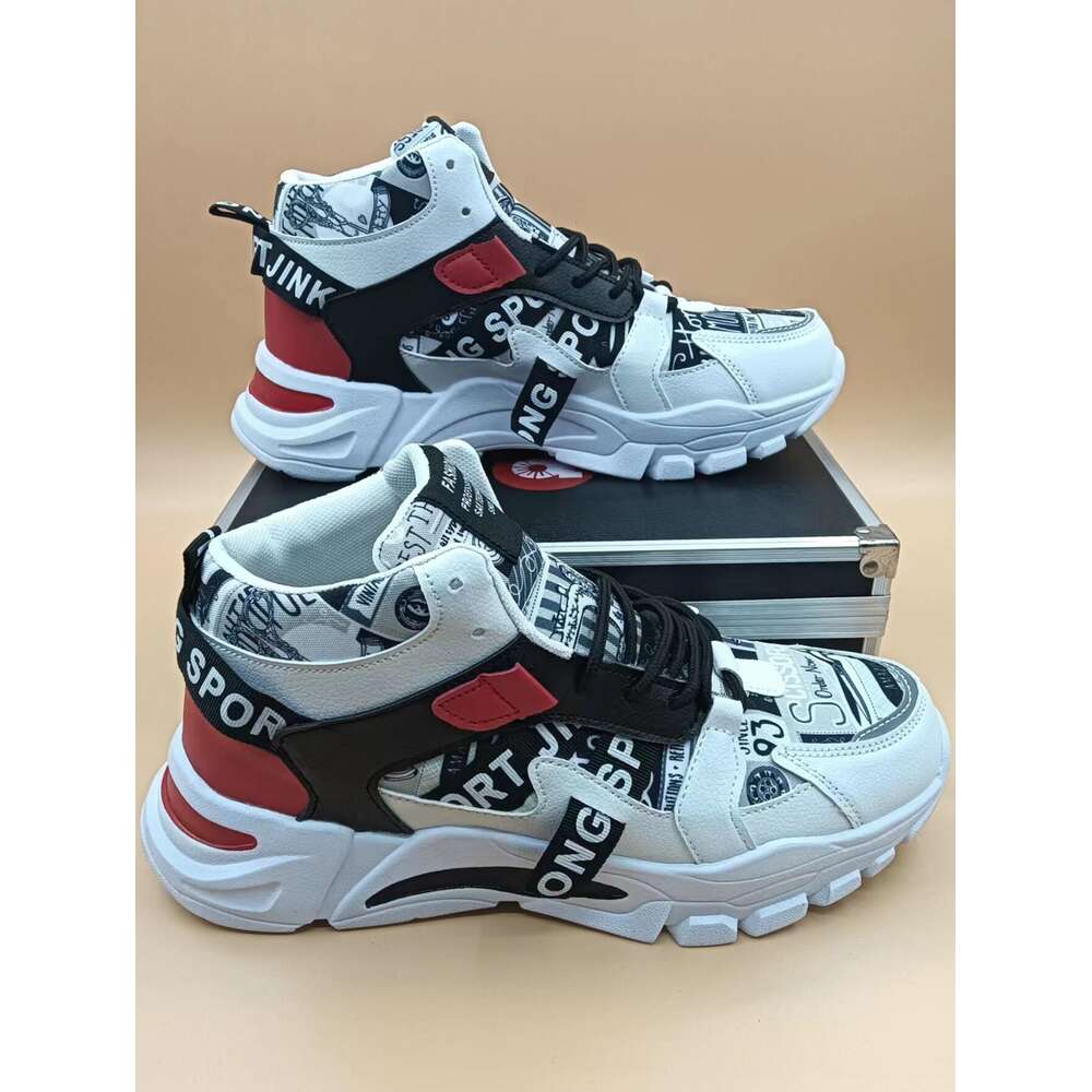 Slip Resistant And Wear Casual Sports Shoes Trendy Chunky Sneakers Men S OUTDOOR