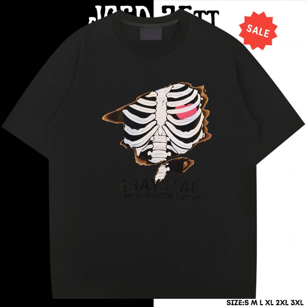 Fashion Design T Shirts Men Anime Print Street wear Hip Hop Men Tees Breathable Crew Neck Cotton Unisex