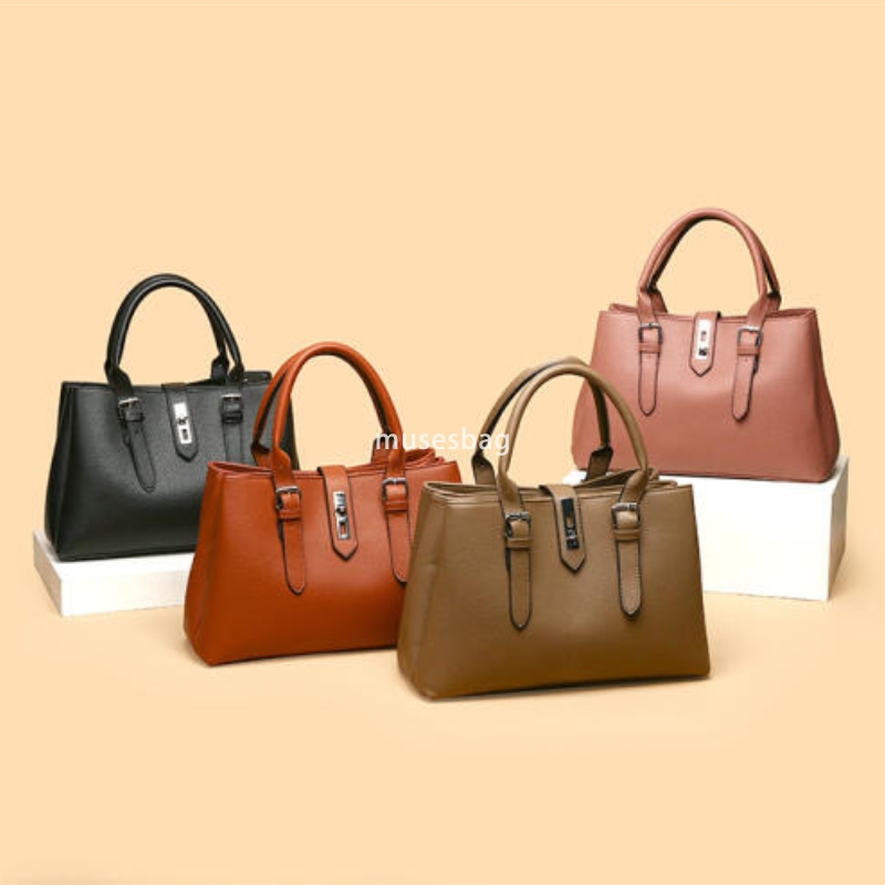Designer Women's PU High Quality Fashion Tote Bag with Lightweight and Multi functional Large Capacity Shoulder Bag Versatile 2-piece Set Mother 