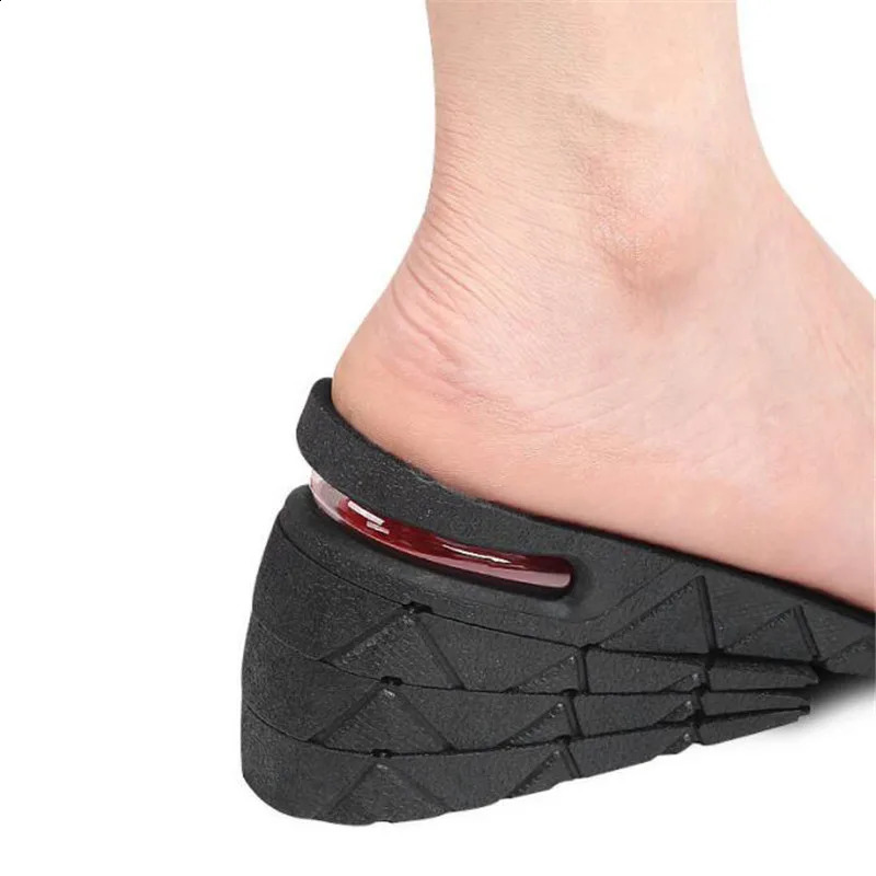 Height Increase Insoles for Men Women Elevator Shoes Cushion Unisex Sneakers Heel Lifting Insert Heighten Half Insoles 3-7.5cm 250305