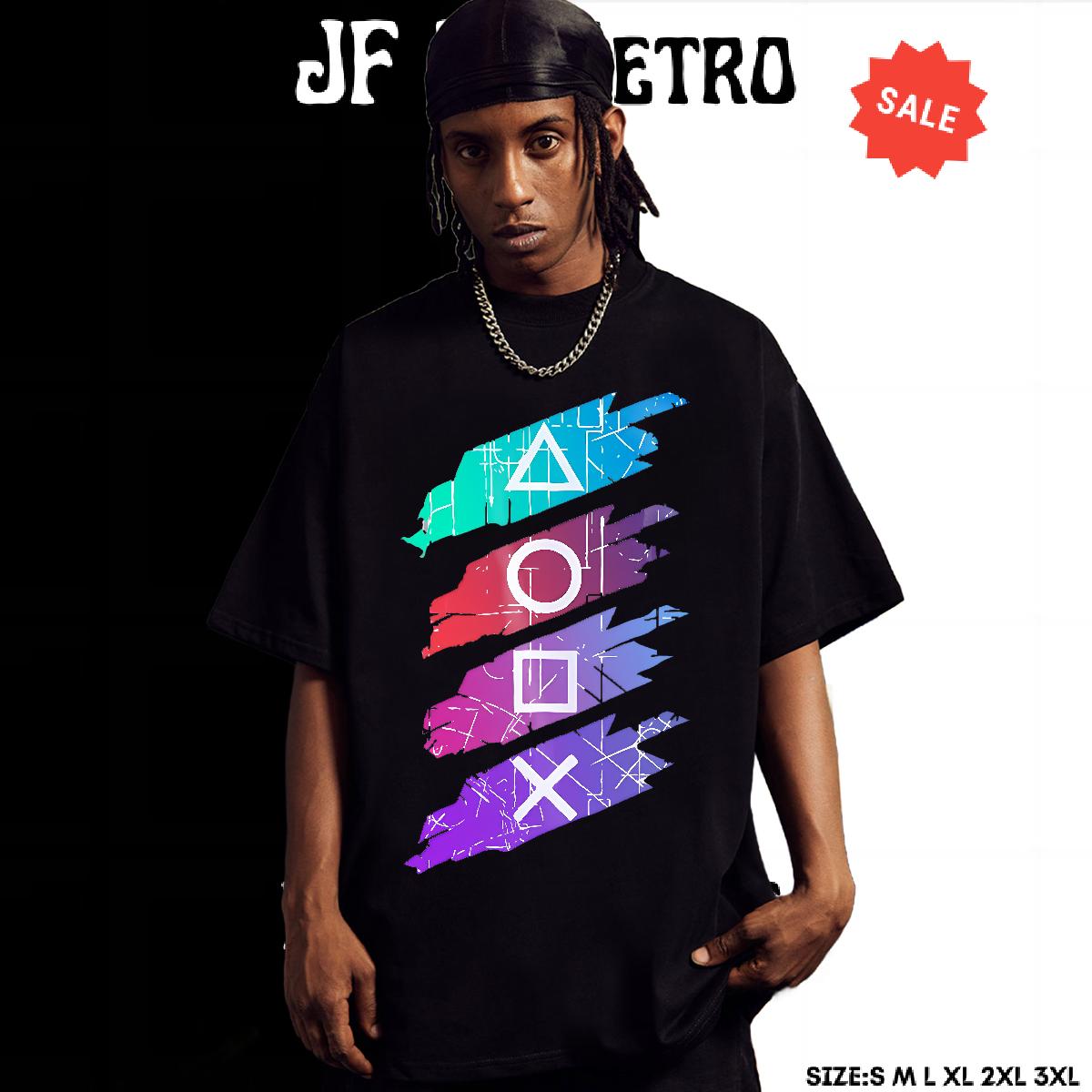 Classic T Shirt For Man DIY Printed Hip Hop Street Men Tops Tees Crew Neck Cotton Breathable High Quality