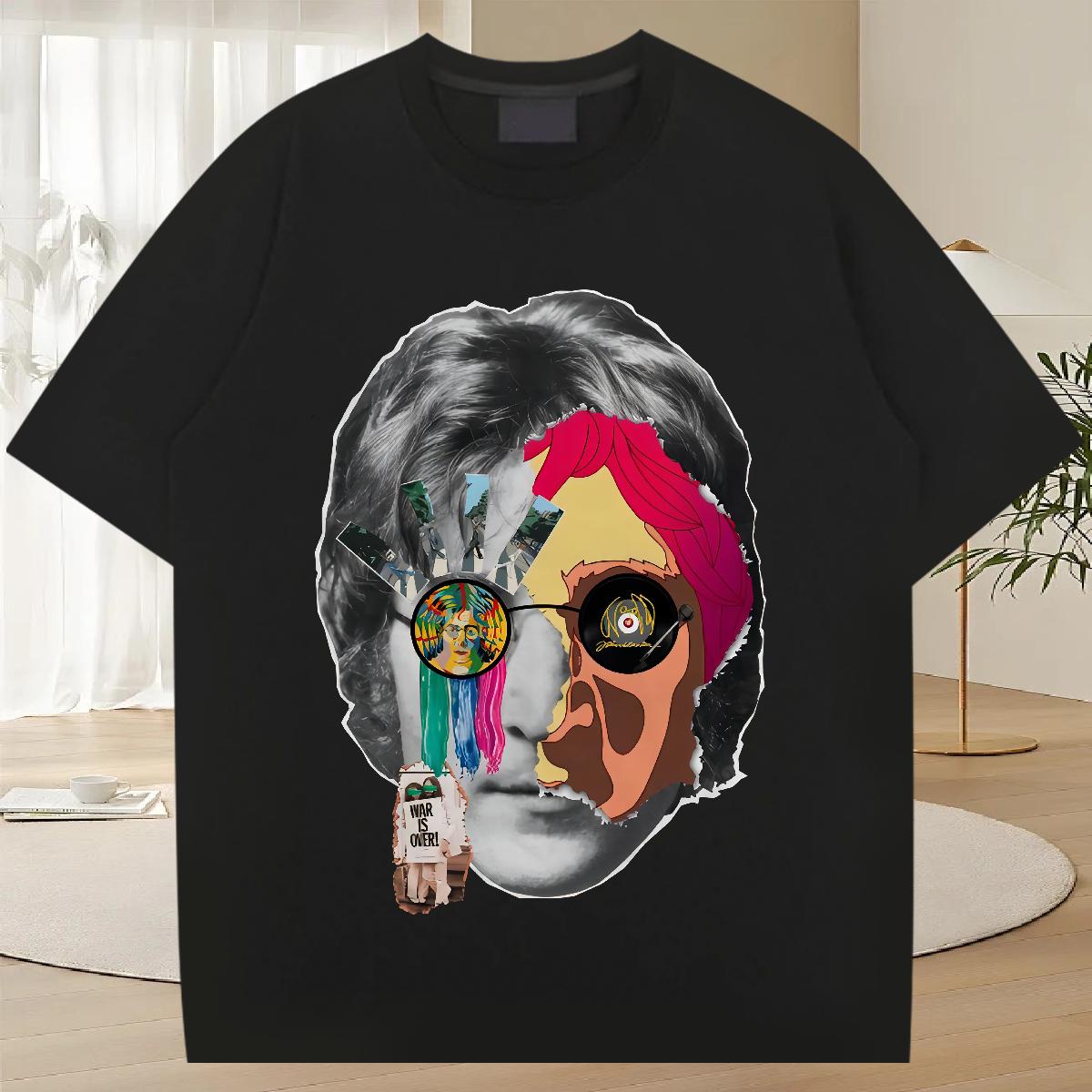 2024 Summer T Shirts Men Asian Size Couples T Shirts Street Breathable Crew Neck Cool Design Tees Shirts