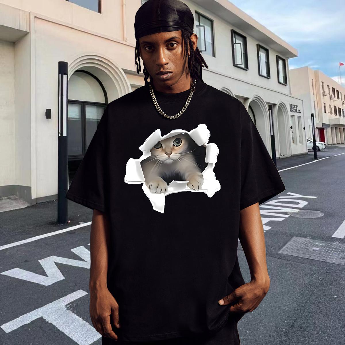 2024 Designer Man T Shirts Custom Printing Summer Casual Men Tshirts 180g Cotton Brand