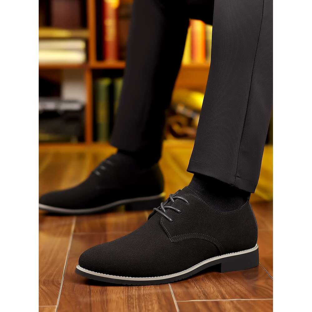 Leather Casual Suede Flat In Multiple Colors Stylish And Trendy Large Size Men S Shoes Ddmysaturn