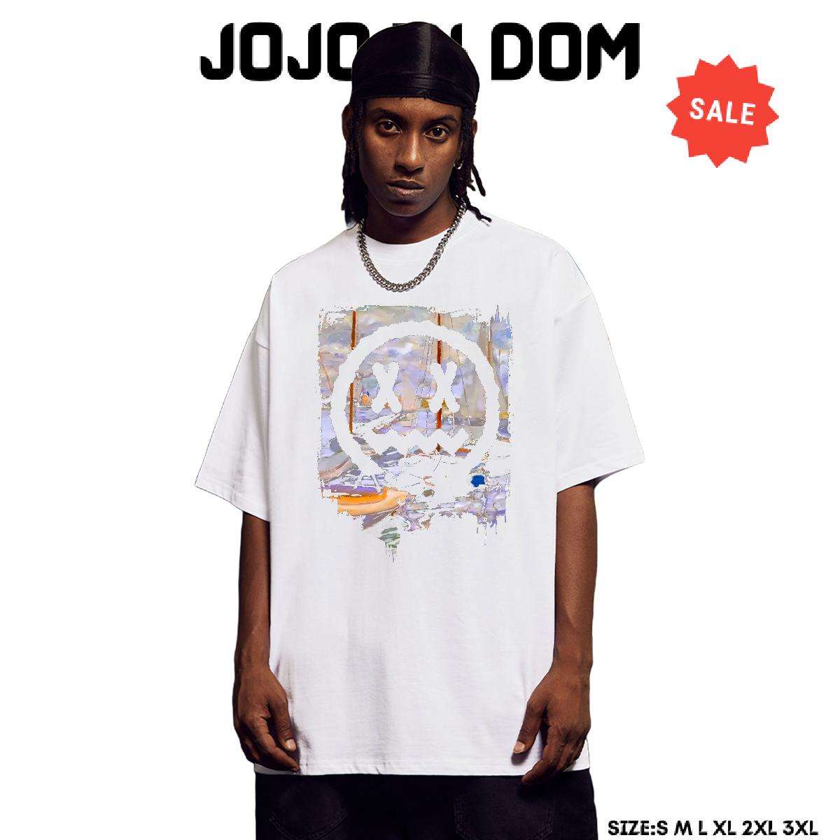 DIY Customized T shirt Cartoon Print Hip Hop Men Tees Breathable Short Sleeve Cool Design