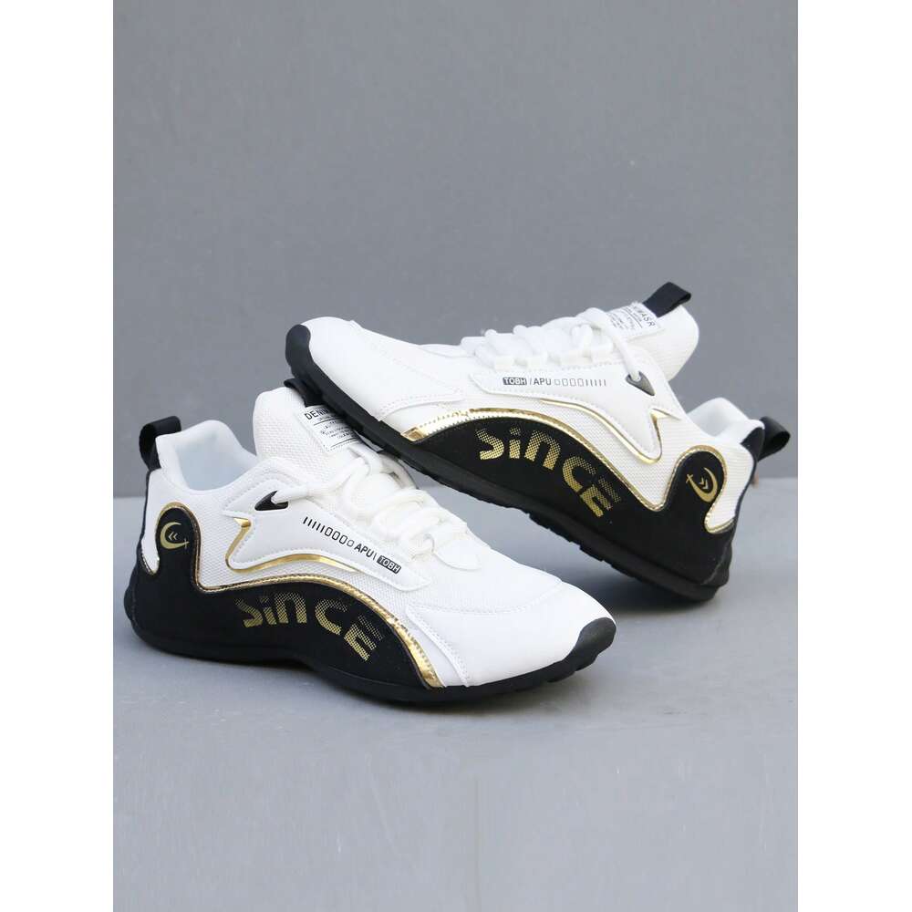 Breathable Men S Mesh Casual Sports Shoes Comfortable Anti Slip Lace Up Shock Absorbing Sneakers Perfect For Outdoor Activities Ddmysaturn