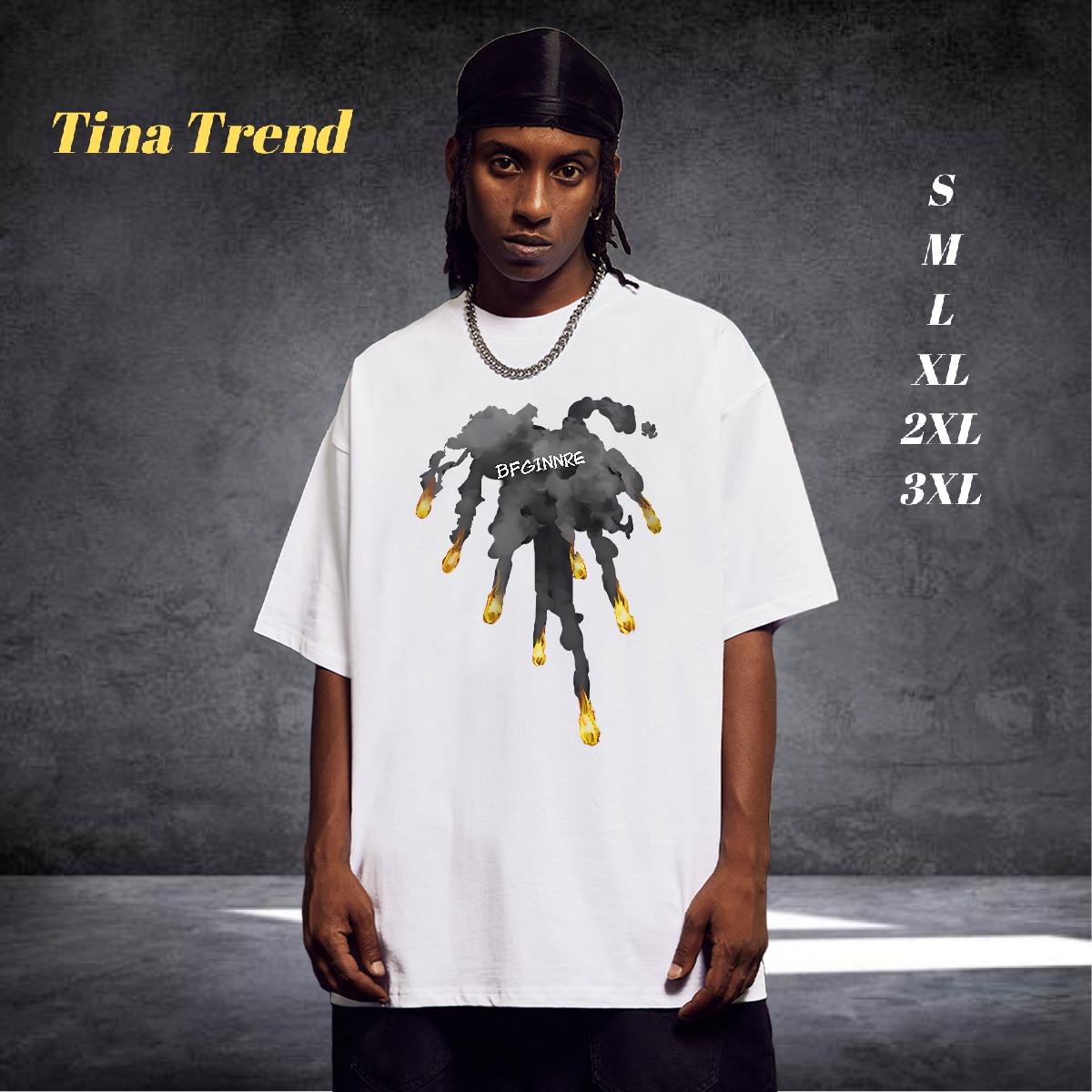 Comfortable Mens T Shirts Anime Printing Street 180g Cotton Men Tops Tees New Designer Custom Print Oversized Tees Shirts