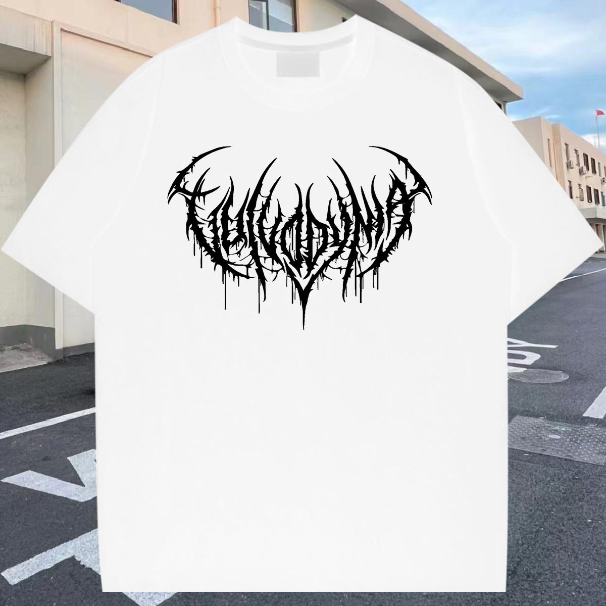 Cool Men T Shirts Street wear Hip Hop Breathable Crew Neck Cotton Couples T Shirts Customized Custom Print Oversized Tees