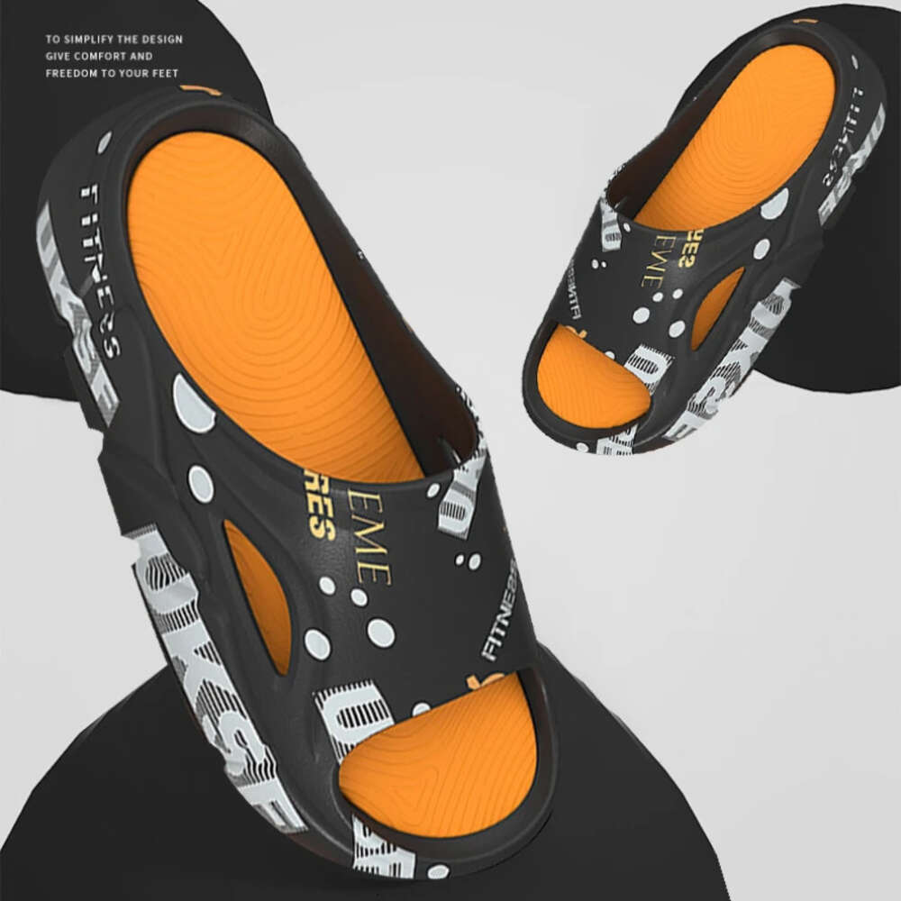 Bathroom Summer Trend Casual Non Slip Sandals Thick Soft Platform House Shoes Indoor Outdoor Shower Mens Slippers Ddmysaturn