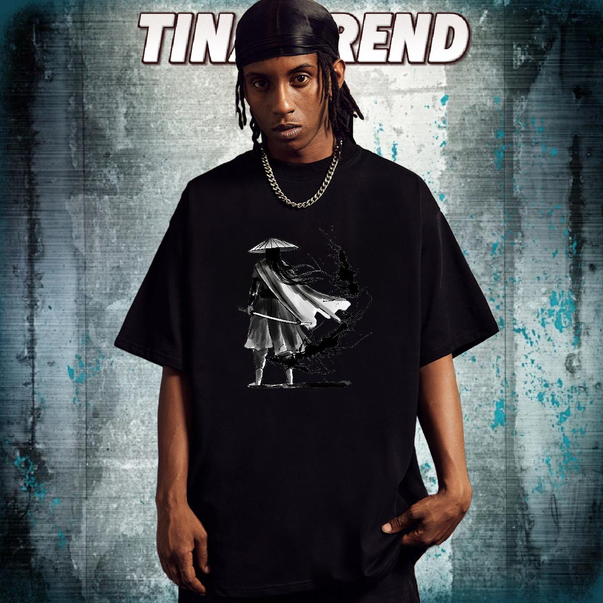 Designer T Shirts Men Anime Printing Street Cotton Breathable Soft Men Tshirts Fashion New DIY Anime Tees