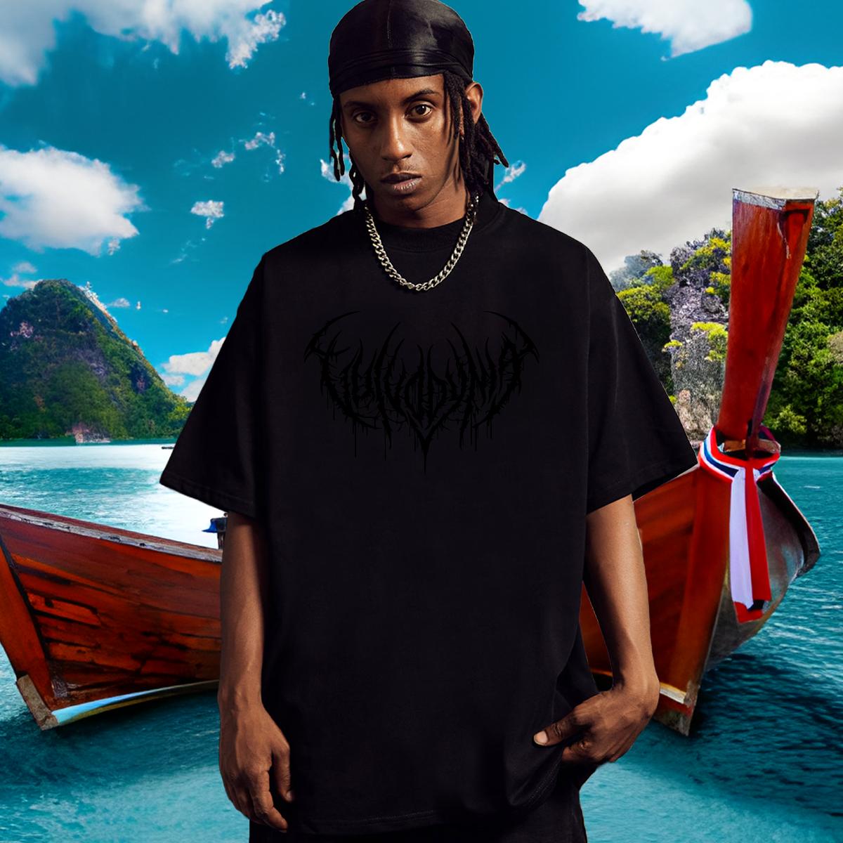 Wholesale T Shirt For Man Street Wear Round Neck Short Sleeve Mens Tshirts Custom Floral Print Tees Shirts