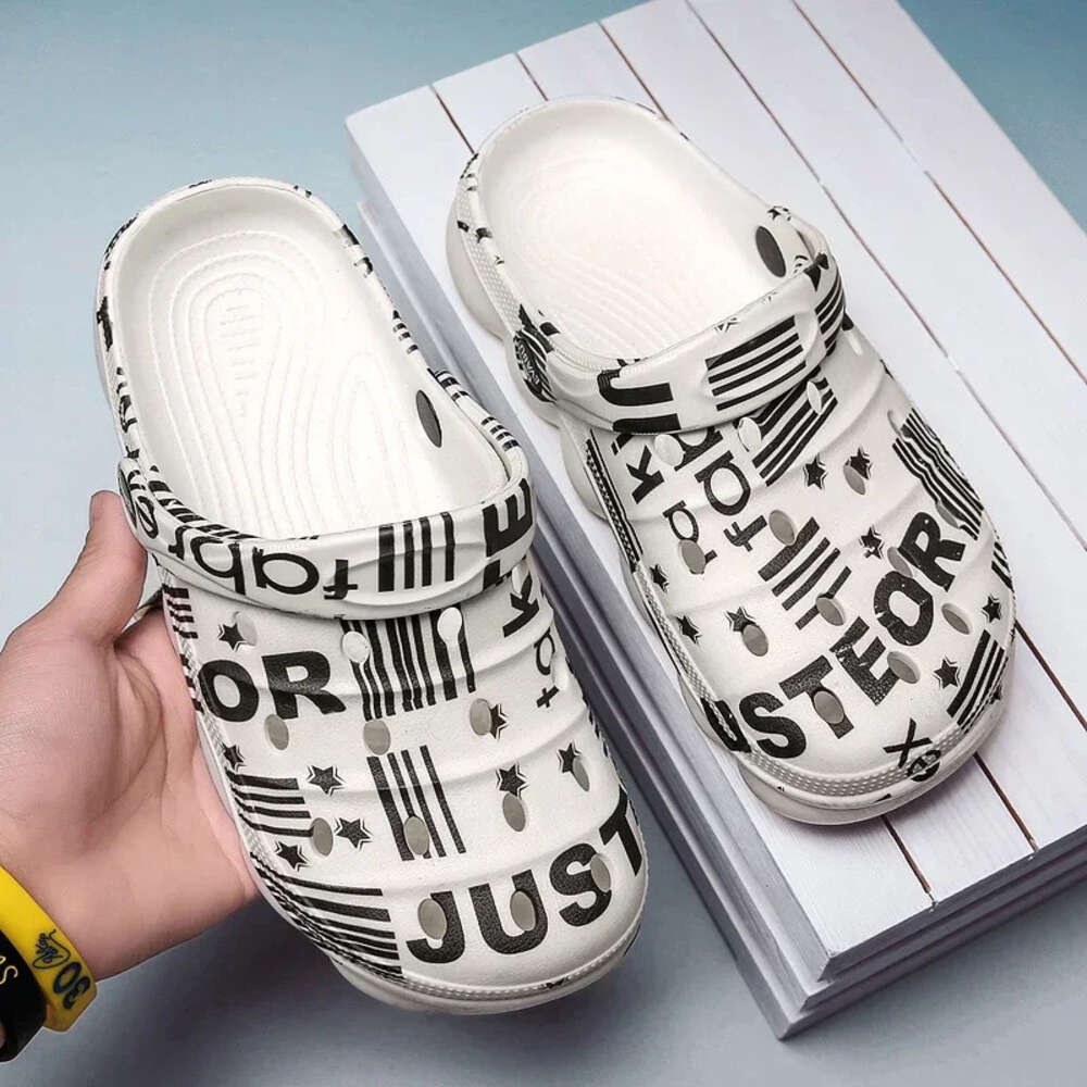 Slippers Outdoor Summer Cholas Beach Aqua Men Slip On Flipflops Garden Clogs Sandals Casual Water Shoes Ddmysaturn