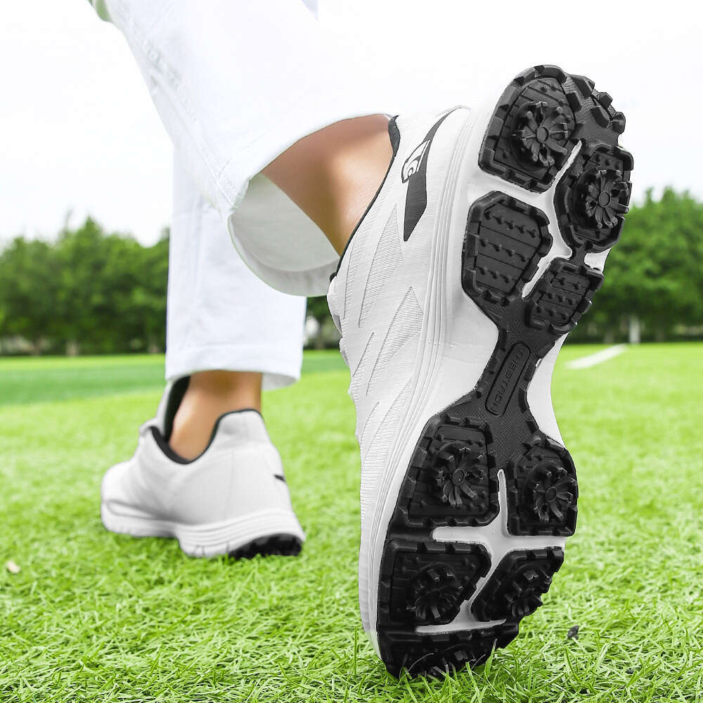 Professional New Men Training Golf Shoes Breathable Spikes Golfers Sneakers Anti Slip Walking Footwears Size Ddmysaturn