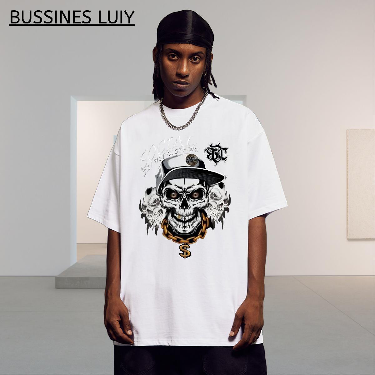 New T-Shirts for Men Customized Print Casual Daily Wear Tshirt for Man Woman 180g Cotton Cool Design