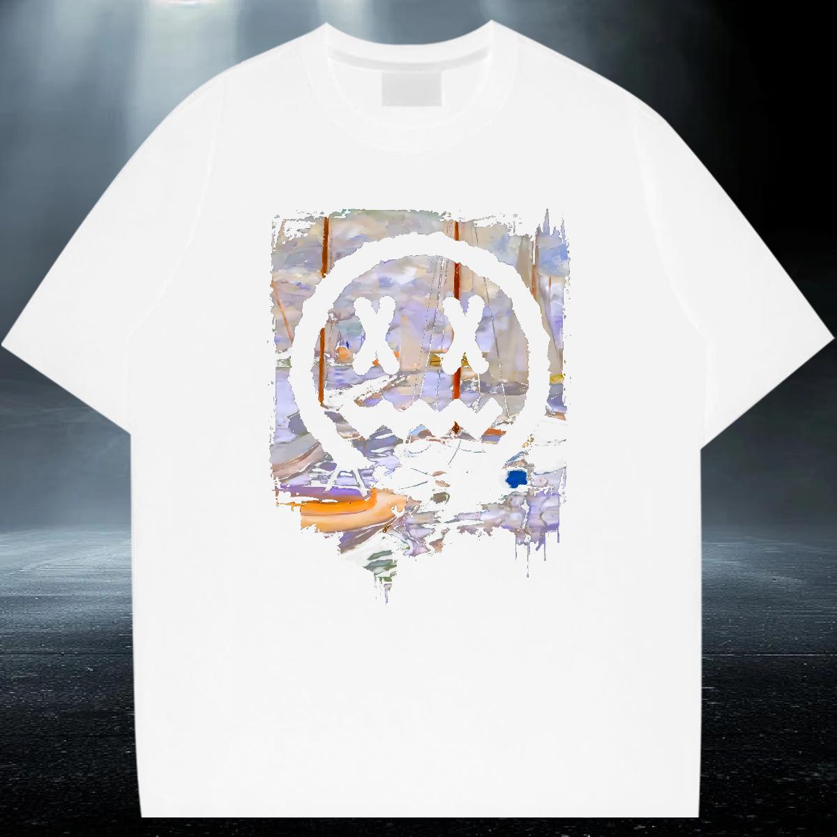 Customized T Shirt For Man Oversized Street Wear Mens Tshirts 180g Cotton Classic