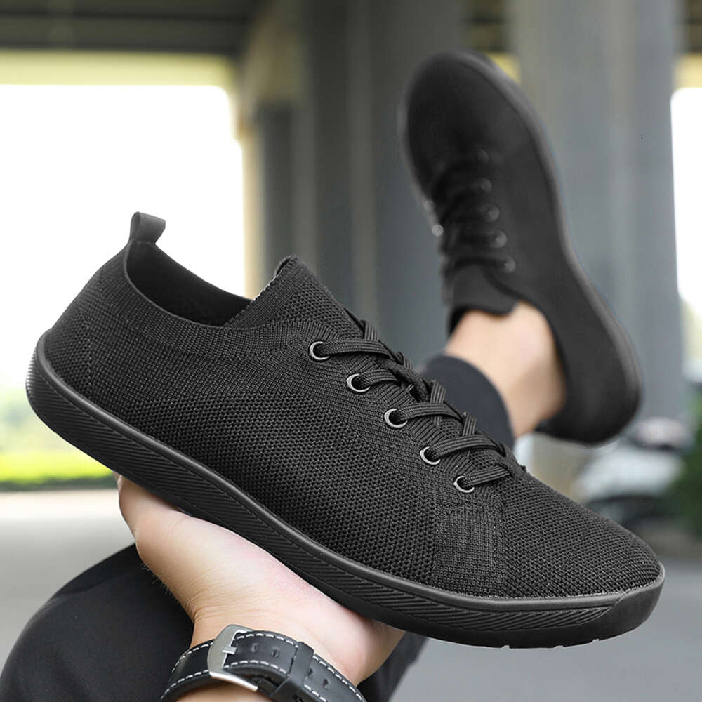 Breathable New Unisex Mesh Men Barefoot Wide Toed Shoes Flats Soft Zero Drop Sole Wider Toe Sneakes Large Size Ddmysaturn