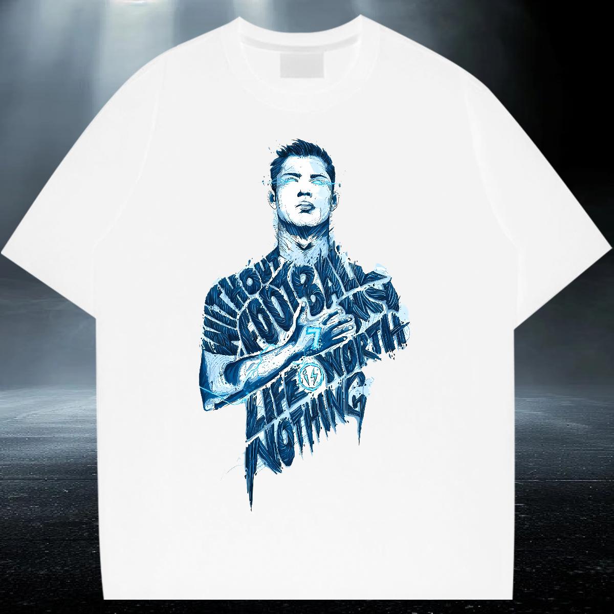 DIY Customized Man T Shirts Asian Size Spring Summer Tshirt for Man Woman Cotton Breathable Short Sleeve Designer