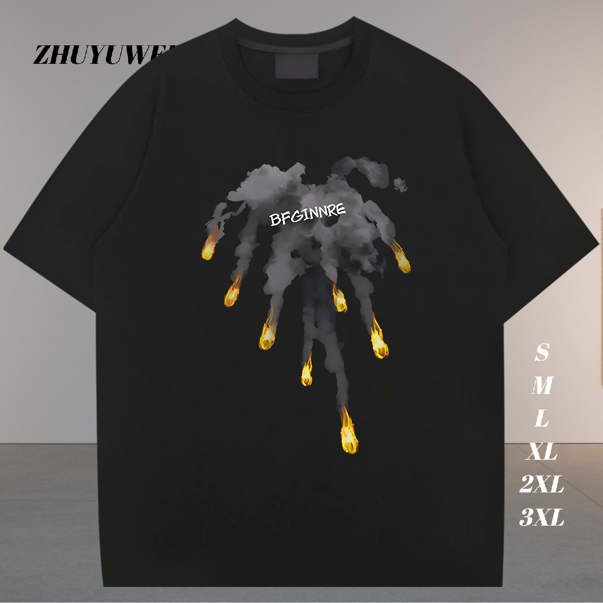 Unisex T shirt Casual Cotton O Neck Short Sleeves Mens Tshirts Fashion New Anime Clothings