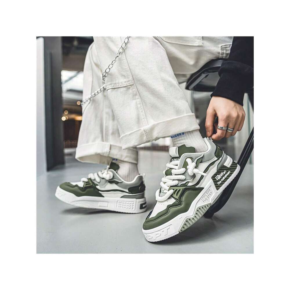 Men S New Style All Season Low Top Sneakers Teenagers Casual Eight Increasing Non Slip Sports Shoes OUTDOOR