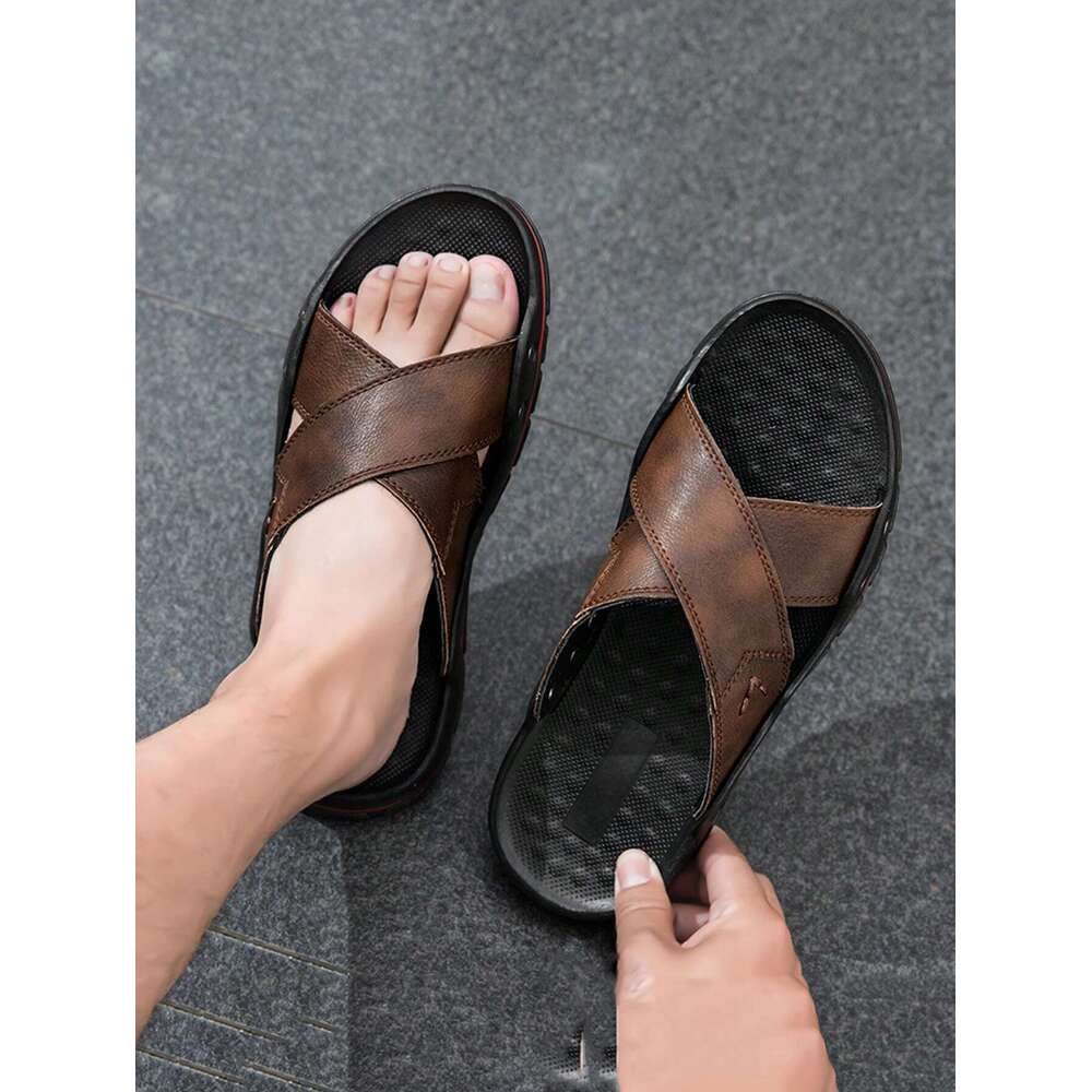Simple Casual Retro Vacation Personality Fashion Travel Daily Outdoor Spring Autumn Black Non Slip Ventilation Process Y K New Large Size Solid Ddmysa