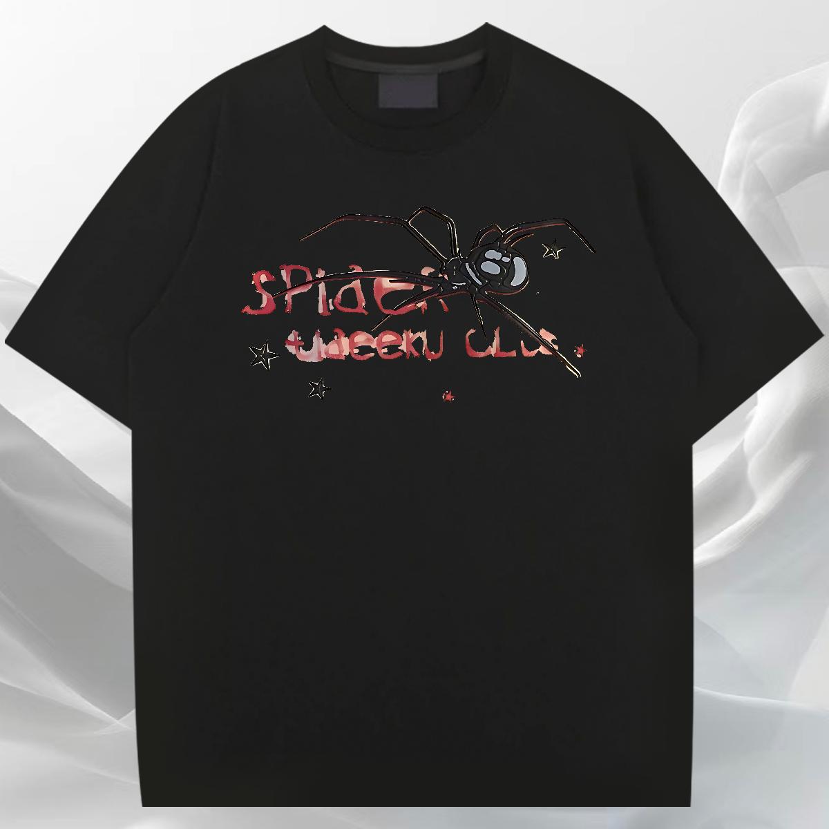 Popular Man T Shirts Street Short Sleeve Cotton O-Neck Men Tops Tees DIY DIY Printed Tops Shirt