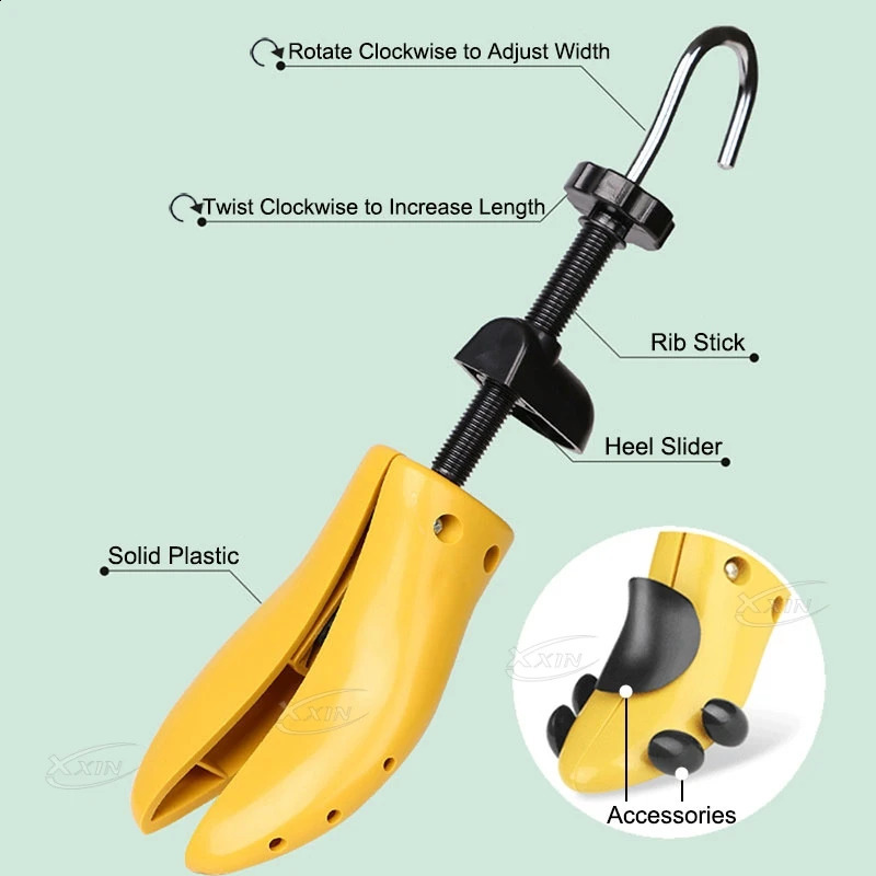 Adjustable Shoes Stretcher Expander Shoe Tree Plastic For Flats Pumps Boots 240606