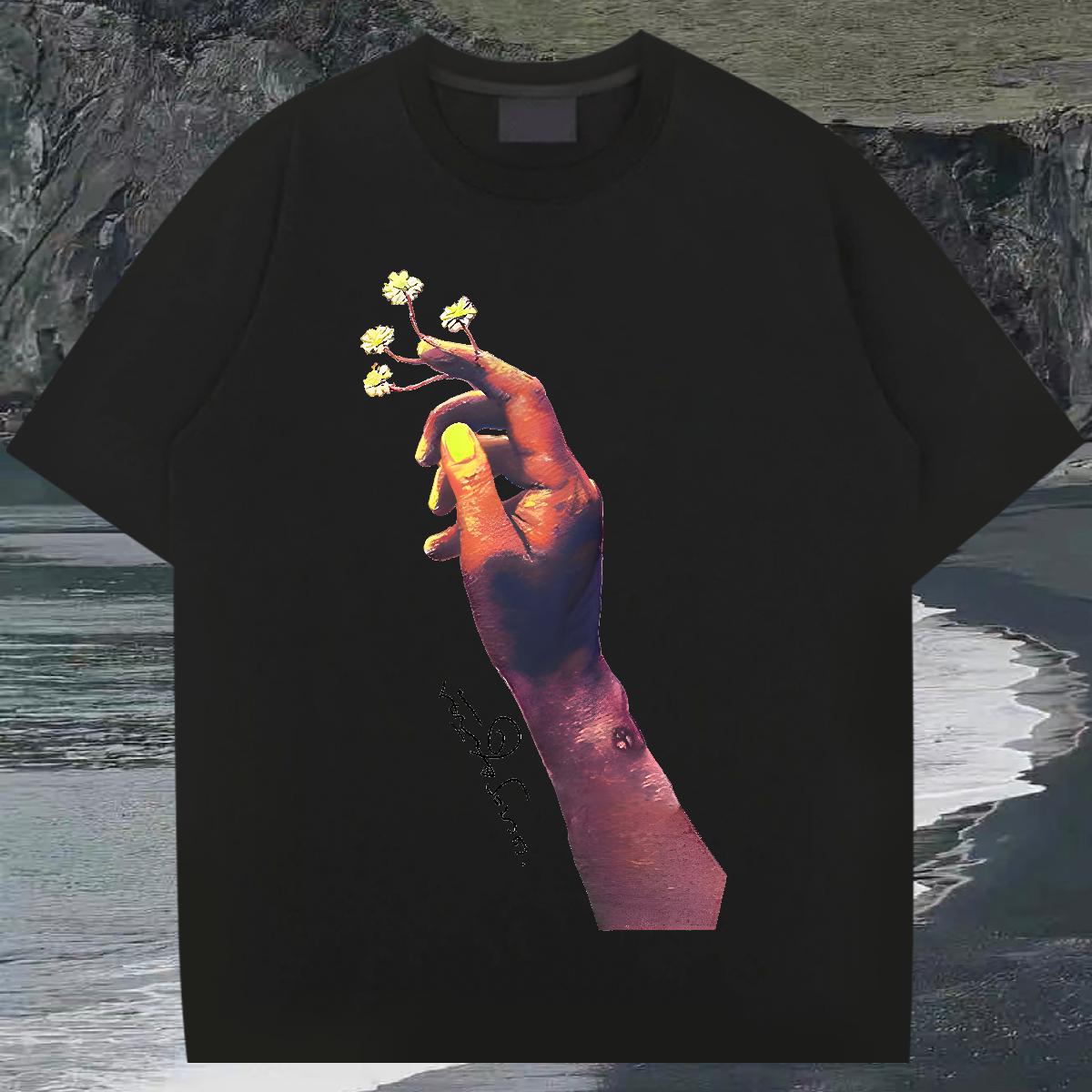 Classic Mens T Shirts Casual Beach Breathable Crew Neck Men Tops Tees Designer Fashion Plus Size Cartoon Wear