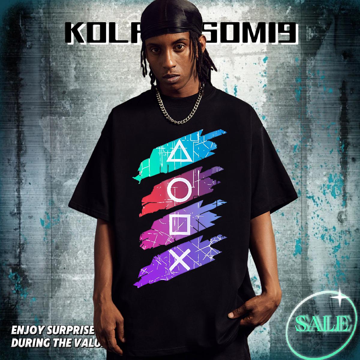 DIY Customized T Shirt For Man Oversized Sports Casual Mens Tshirts 180g Cotton Popular