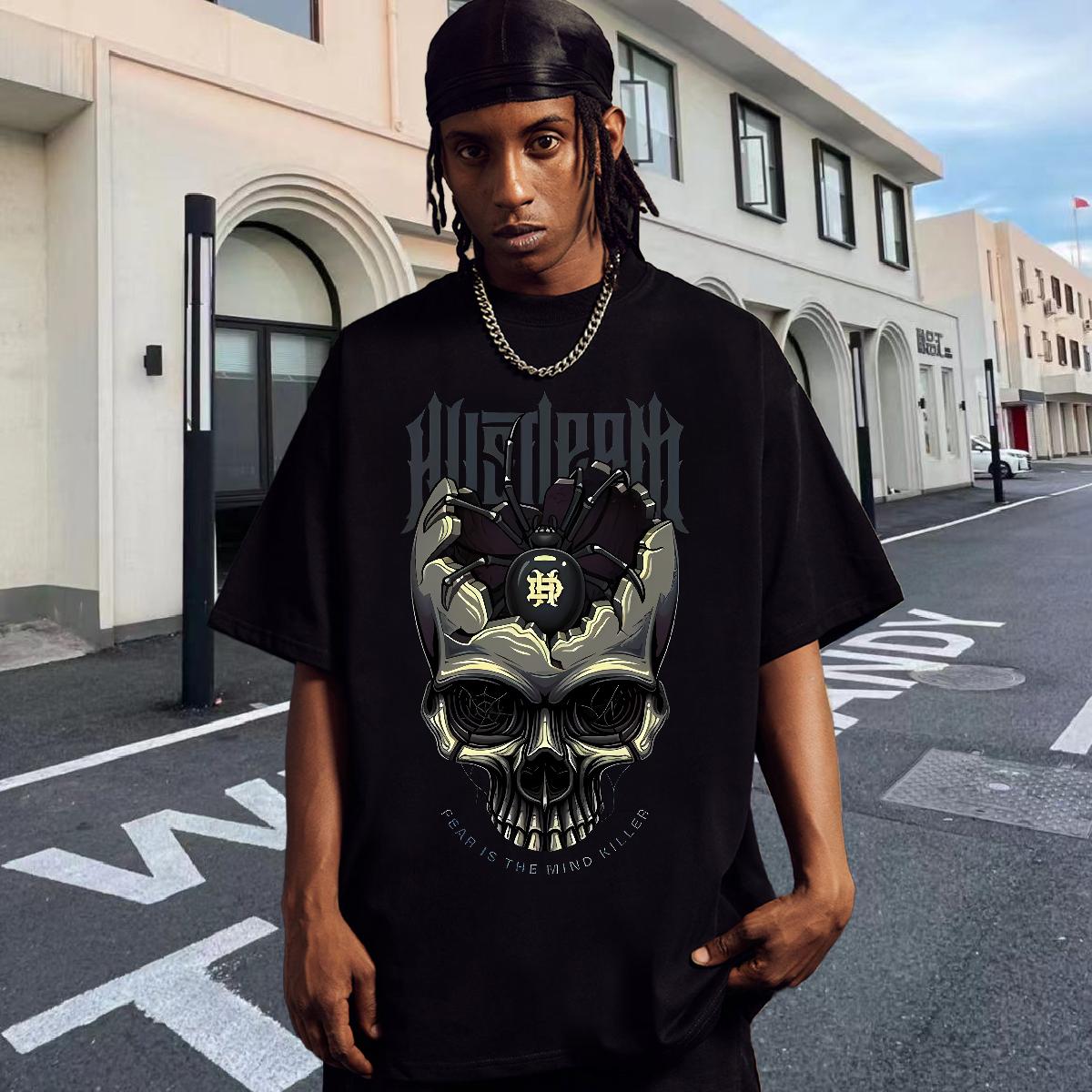 Factory Direct Men T Shirts DIY Logo Spring Summer Men Clothes T-Shirt Cotton Breathable Soft 5A