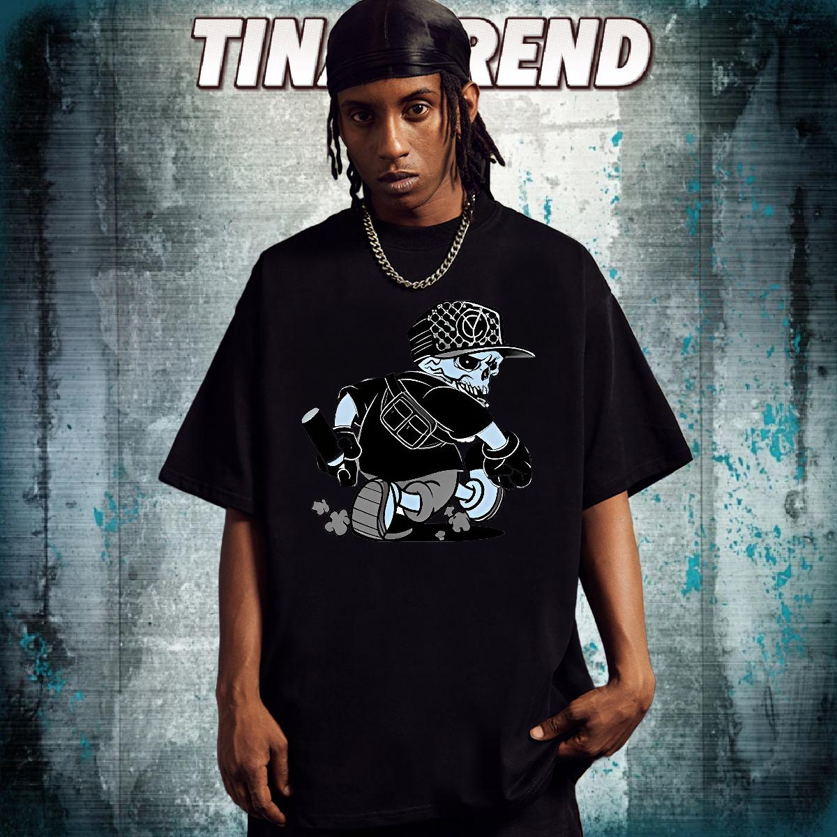 Wholesale Men Tshirts Cotton Breathable Short Sleeve Spring Summer T Shirt For Man Floral Print Designer Fashion Clothings