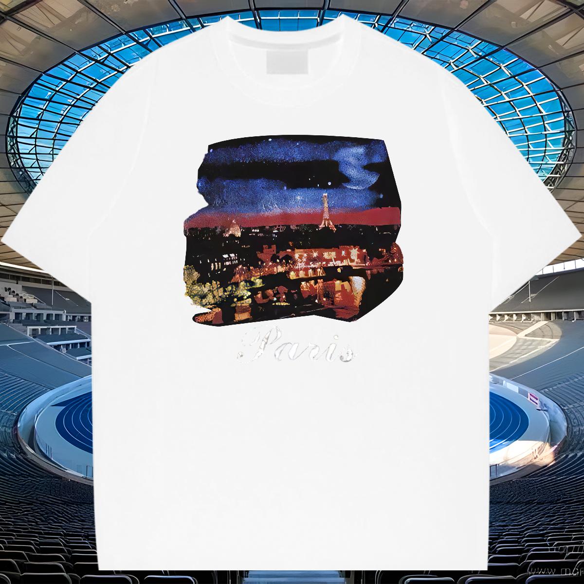 DIY T Shirts Men Breathable Short Sleeve Anime Printing Street Men Tees Asian Size Loose Tshirts