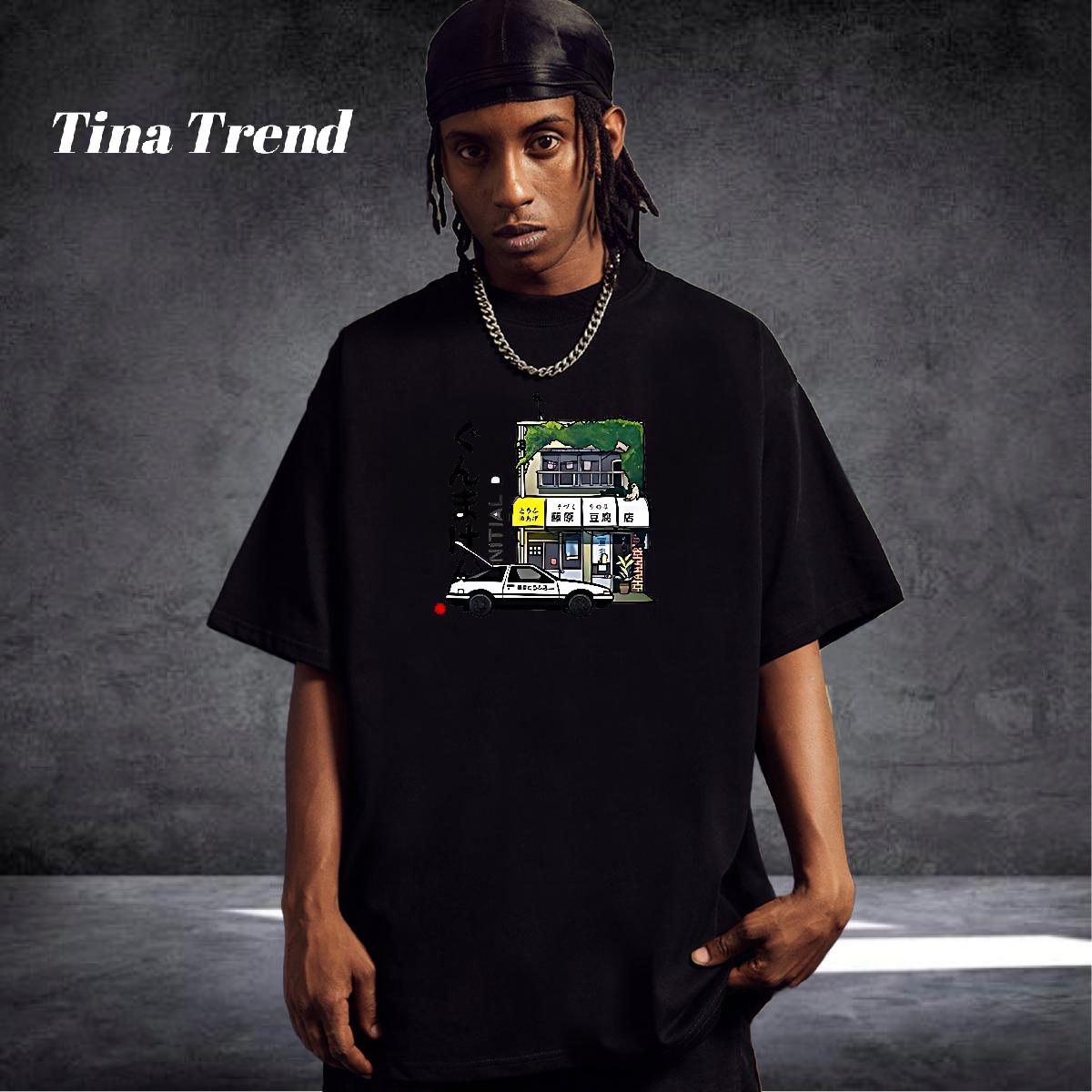 Comfortable Men Tops Tees Breathable Short Sleeve Spring Summer T shirt Plus Size Cartoon Fashion Design Tshirts