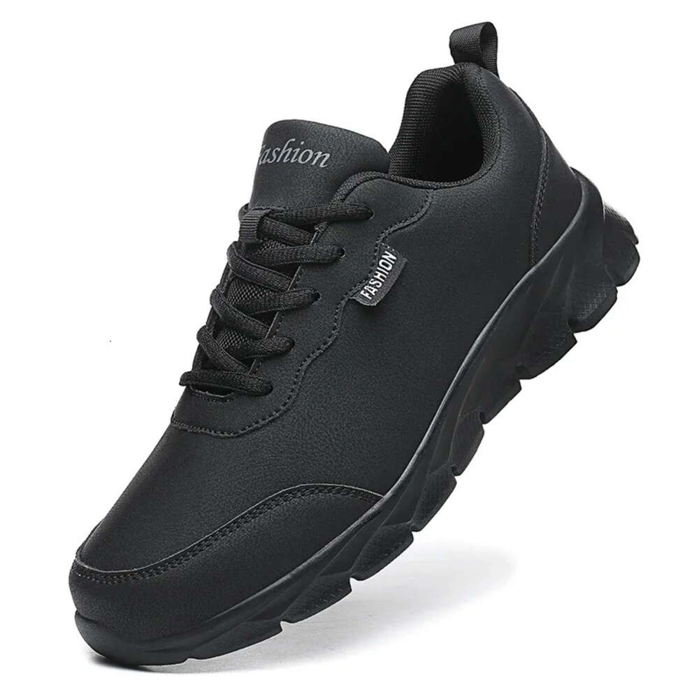 Leather Waterproof Walking Athletic Sneakers Wear Resistant Men Sport Running Shoes Zapatillas Deportivos Hombre Ddmysaturn