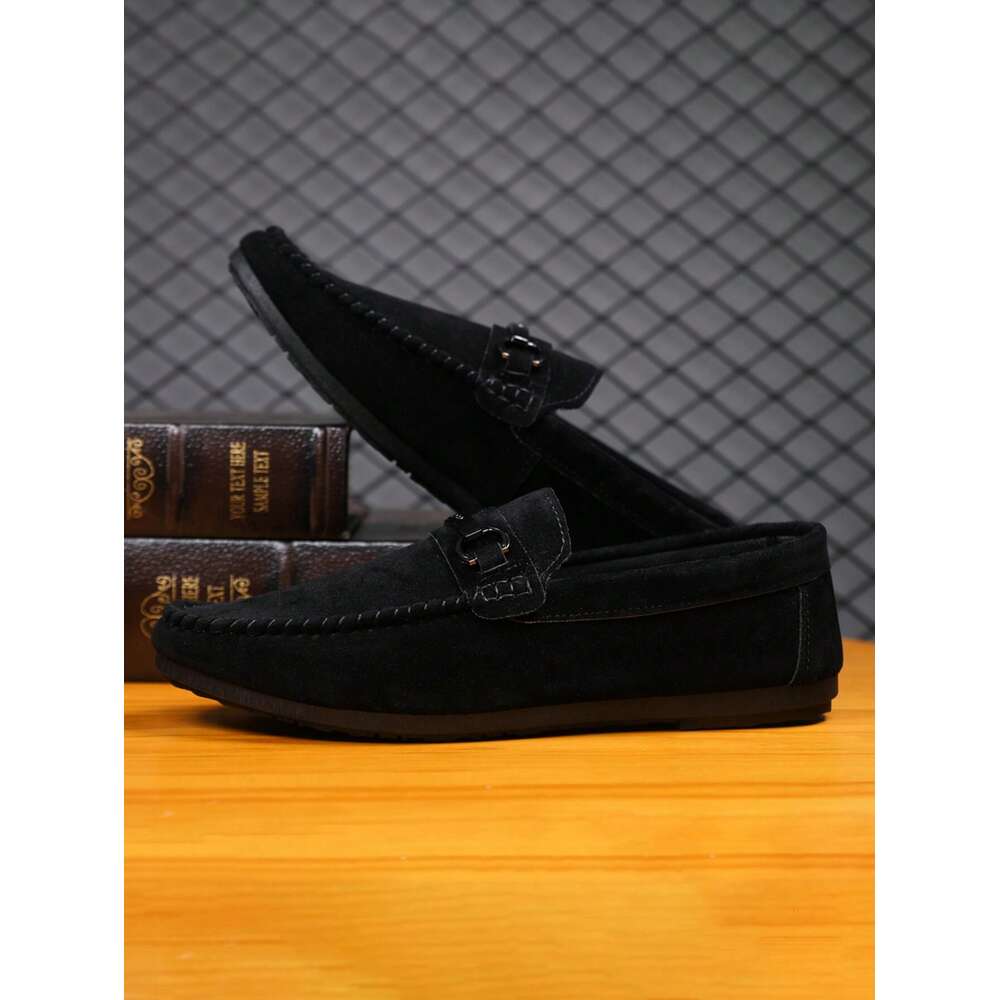 Men New Style Dress Casual Business Leather Loafers Comfortable Everyday Shoes Full Season Ddmysaturn