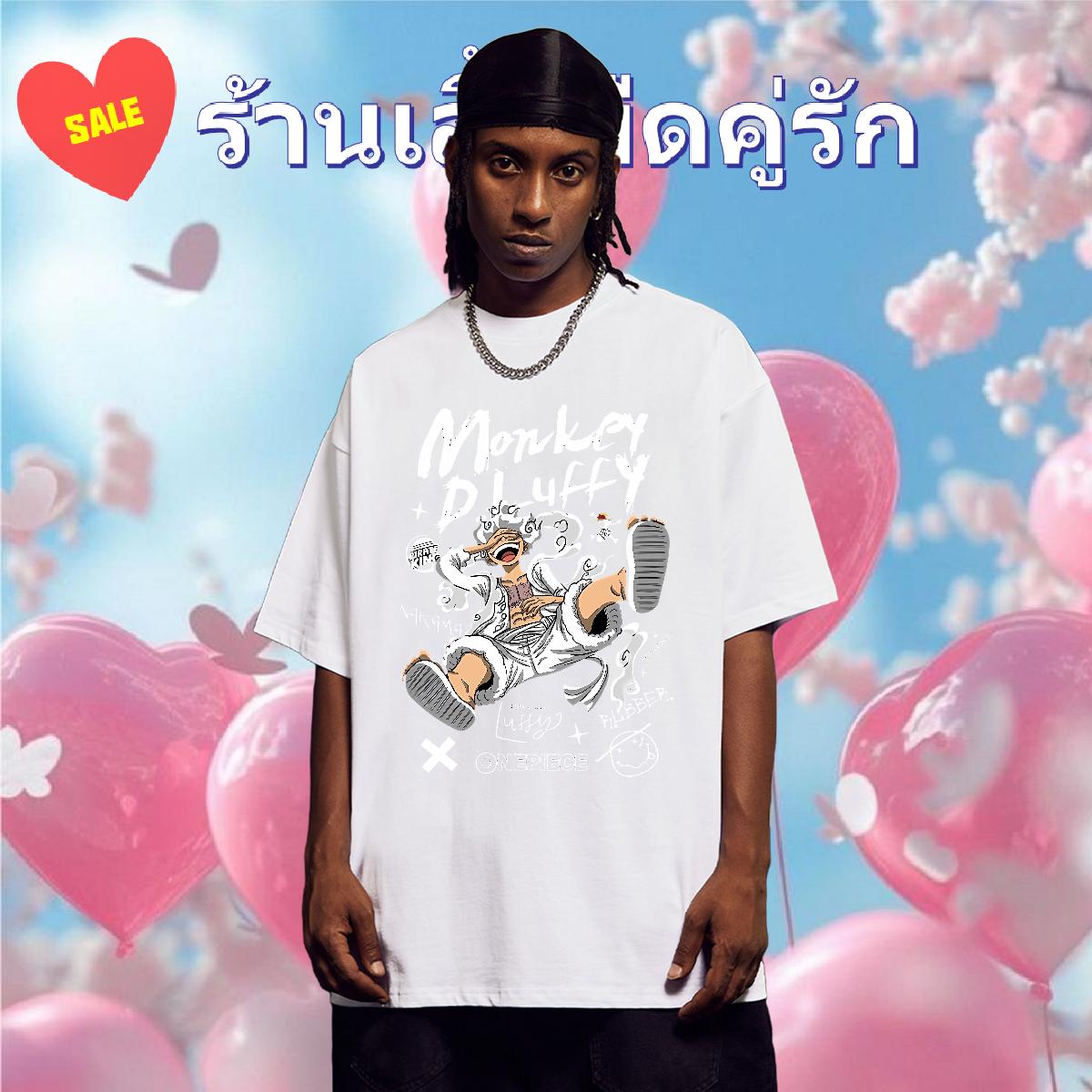 Fashion New Mens T Shirts Black White Anime Printing Street Men Tops Tees Crew Neck Cotton Soft