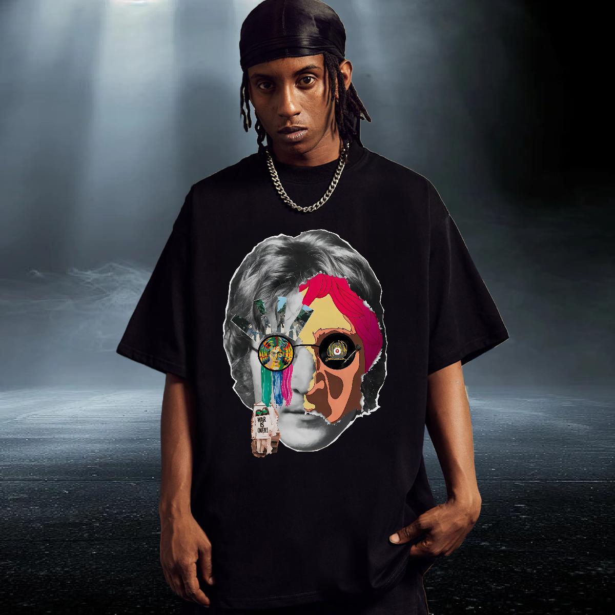 New T shirt Customized Print Tshirts High Street Hip Hop Breathable Short Sleeve Soft Clothings