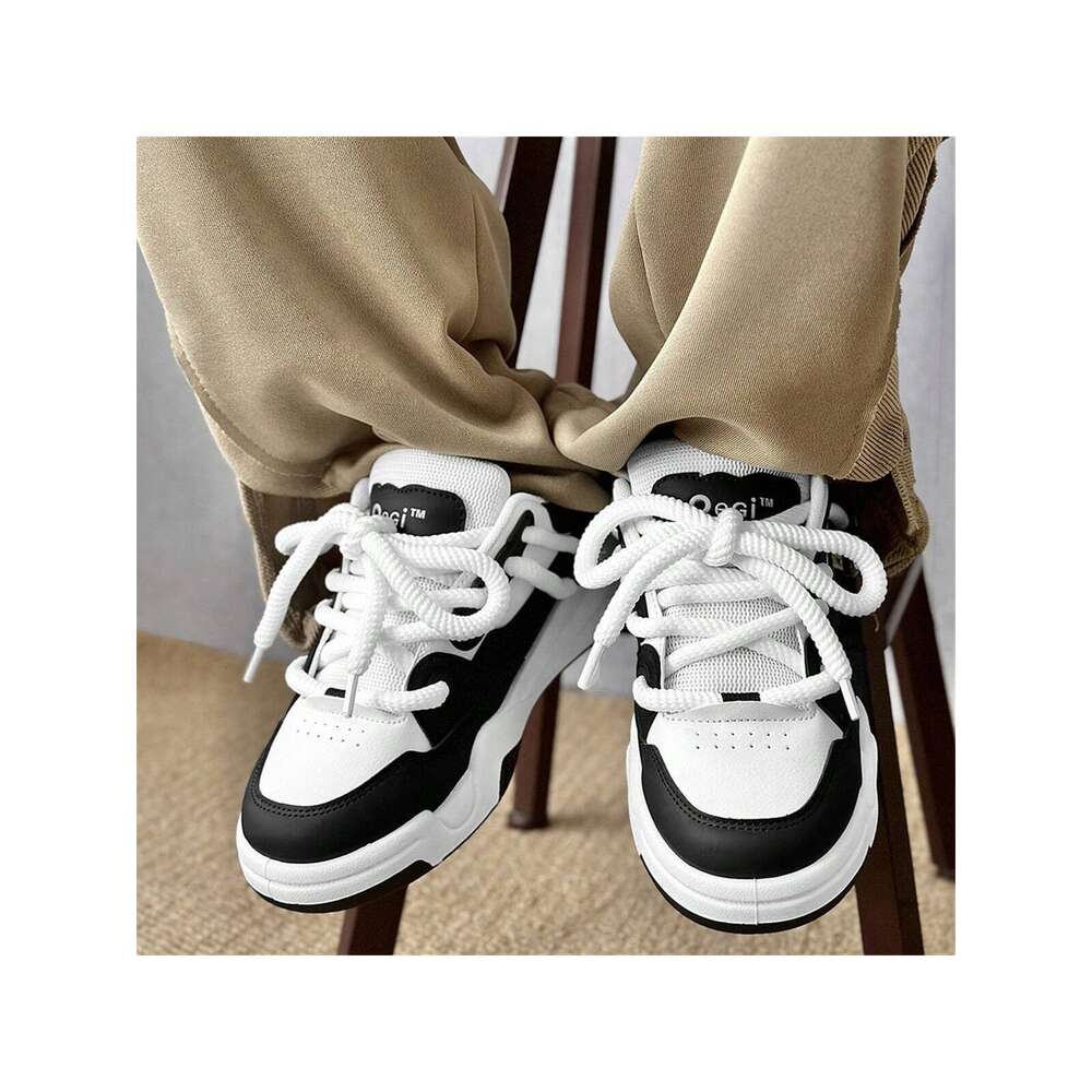 Ddmysports Men S Sports New Spring Summer Style Thick Sole Casual Skateboard Shoes Student All Match Elevator Sneakers OUTDOOR